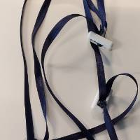 Front view of a 3D printed mask